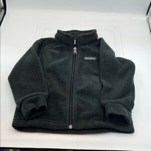 Columbia Sportswear Toddler Fleece Jacket Black 3T Full Zip